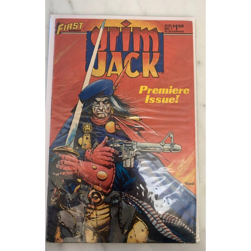 "Grim Jack: Premiere Issue" Comic No. 1